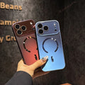 Salv Case Imperium – Capa Holográfica Magnética para iPhone – cor Azul Glacial (iPhone 17/18 Pro Max)