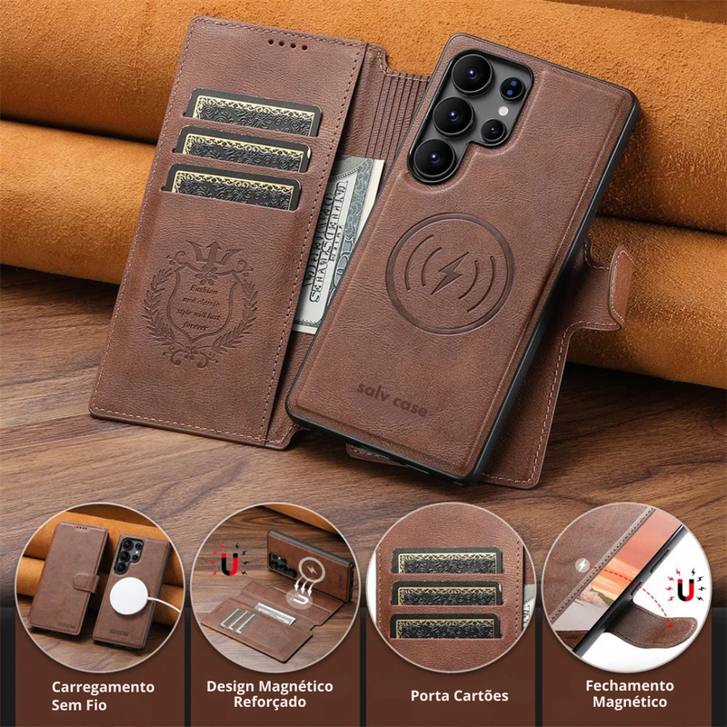 Salv Case Carteira Magnética Galaxy Ultra