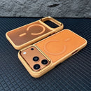 Salv Case Posh – Capa Fosca Magnética para iPhone – cor Laranja