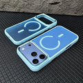 Salv Case Posh – Capa Fosca Magnética para iPhone – cor Azul Glacial