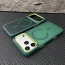 Salv Case Posh – Capa Fosca Magnética para iPhone – cor Verde