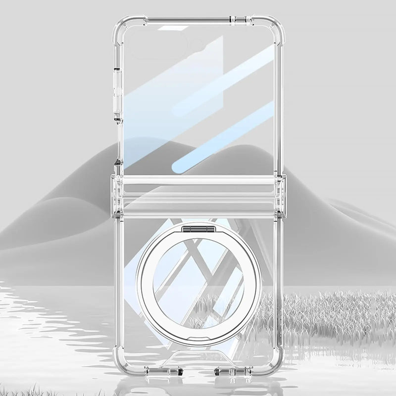 Salv Case Ring Cristal - Exclusivo Z Flip 7