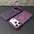 Salv Case Posh – Capa Fosca Magnética para iPhone – cor Roxa