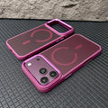 Salv Case Posh – Capa Fosca Magnética para iPhone – cor Cereja