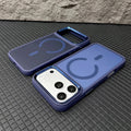 Salv Case Posh – Capa Fosca Magnética para iPhone – cor Azul