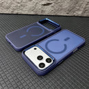 Salv Case Posh – Capa Fosca Magnética para iPhone – cor Azul
