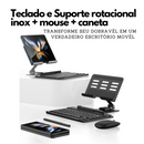 Kit Suporte Inox Premium 360° Z Fold