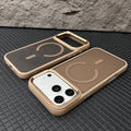 Salv Case Posh – Capa Fosca Magnética para iPhone – cor Capuccino