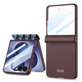 Salv Case Max Magnetic – Capa com Proteção de Dobradiça para Galaxy Z Flip – cor Vinho (Galaxy Z Flip8)
